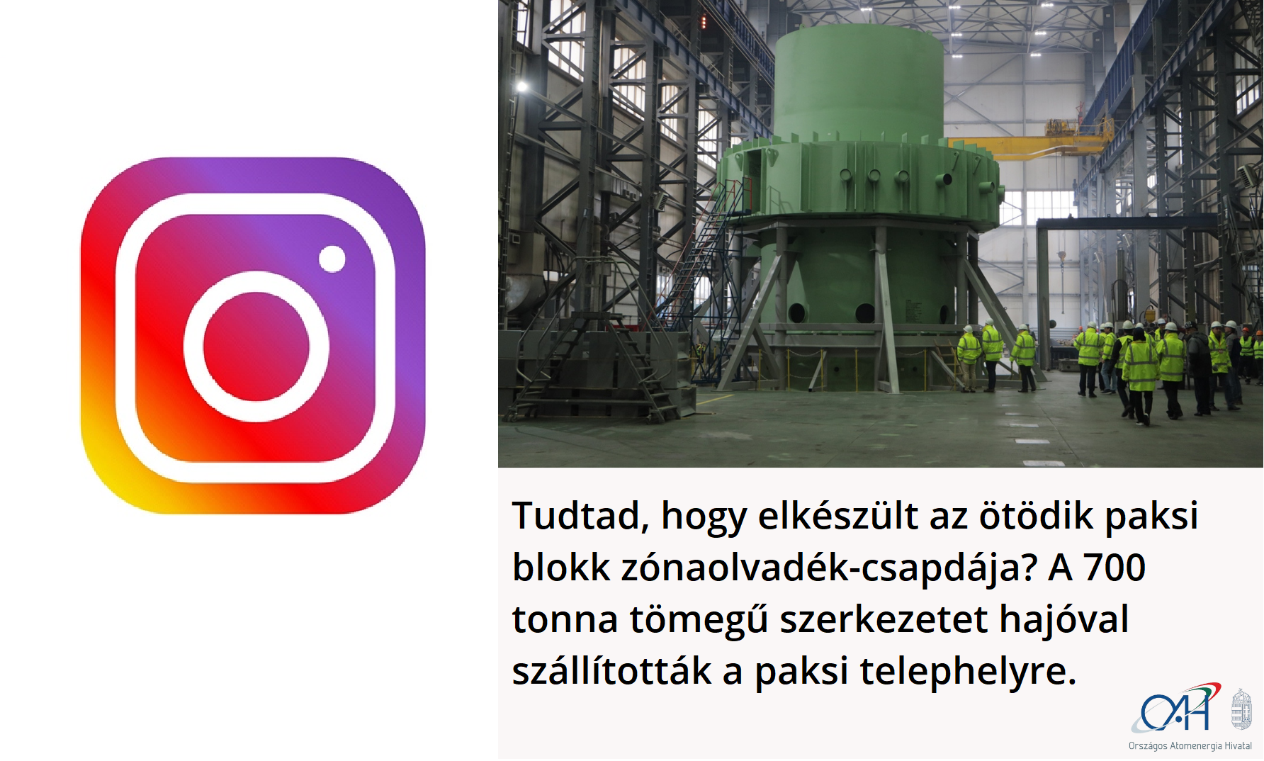 OAH Instagram poszt